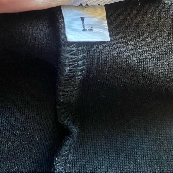 Bryn Walker Tunic Top Black L Modal Blend Lagenlook Boho Minimalist Layering - Picture 4 of 8